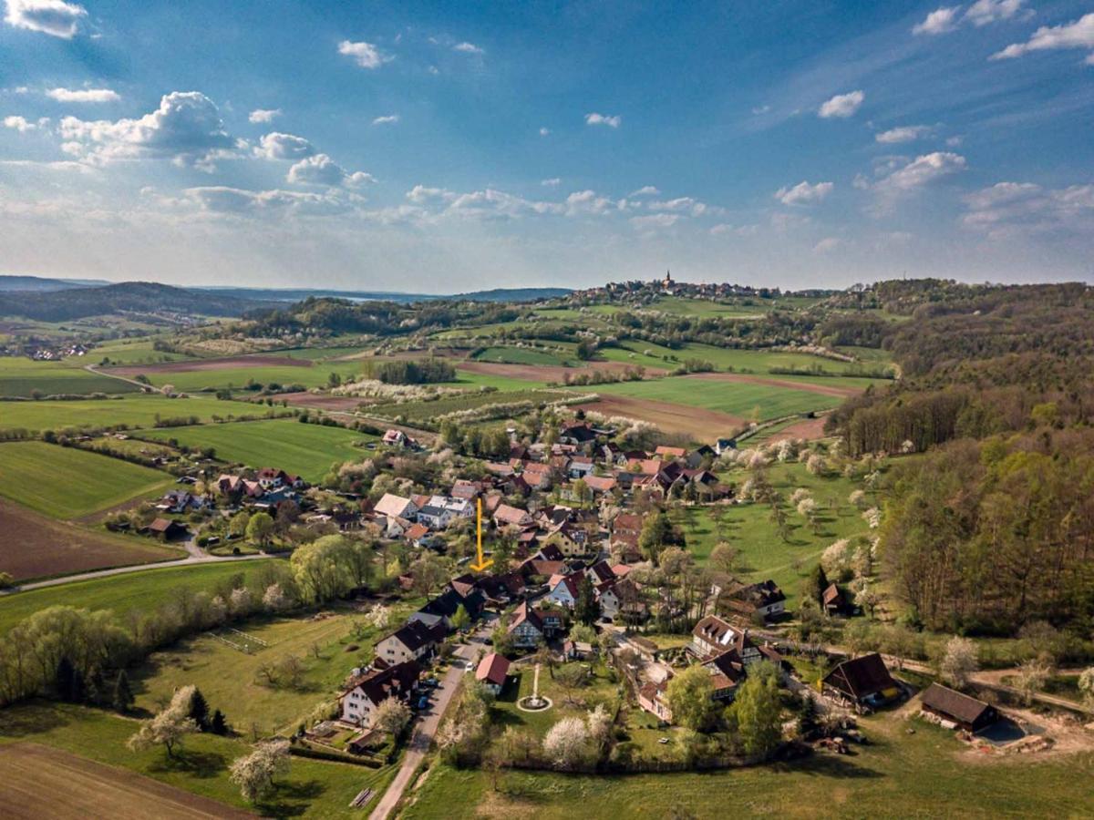 Ferienwohnung Koppelblick Pfarrweisach Exterior foto